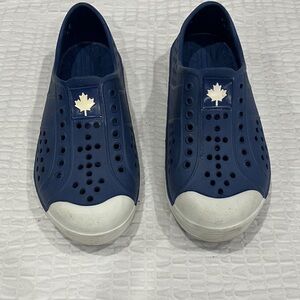 Kids Blue Slip-On Shoes